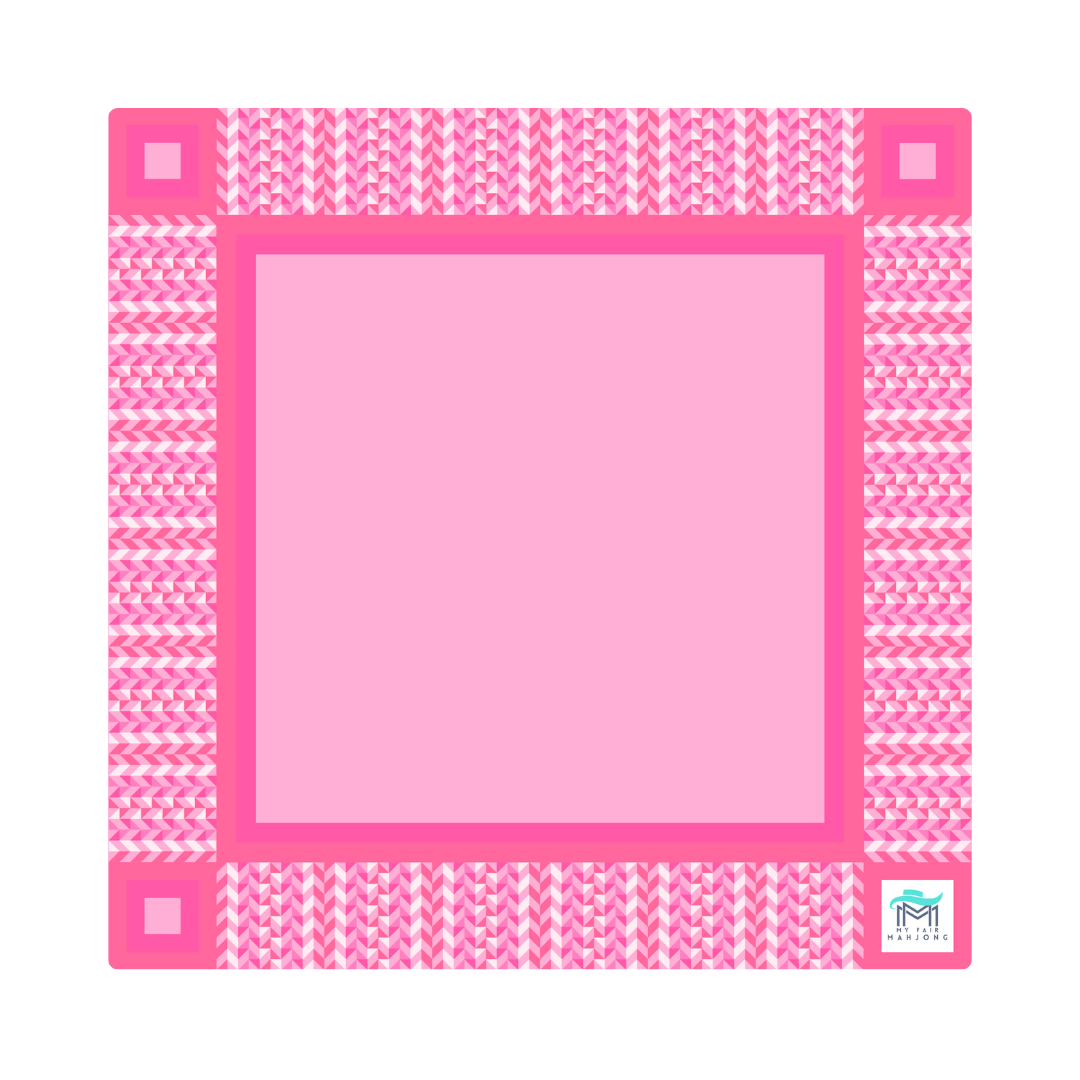 Prism Pink Mahjong Mat