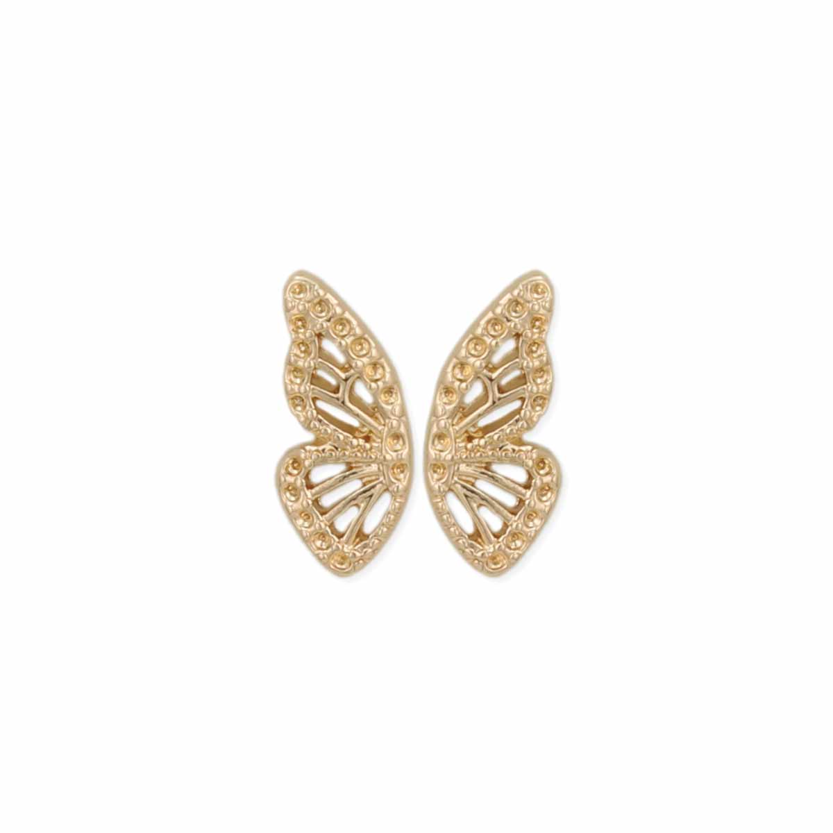 Majestic Monarch Butterfly Post Earrings