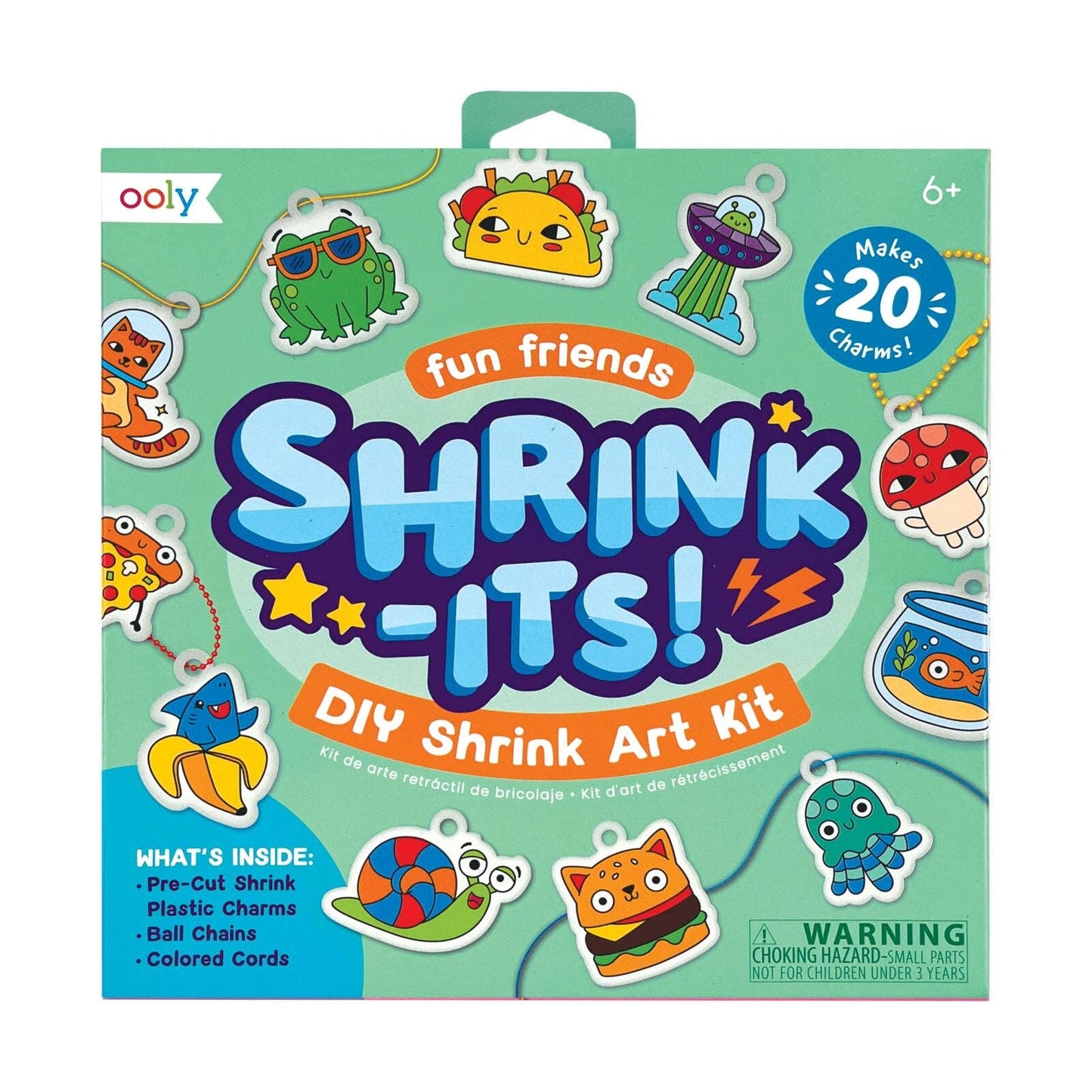 Shrink-Its! D.I.Y. Fun Friends Shrink Art Kit