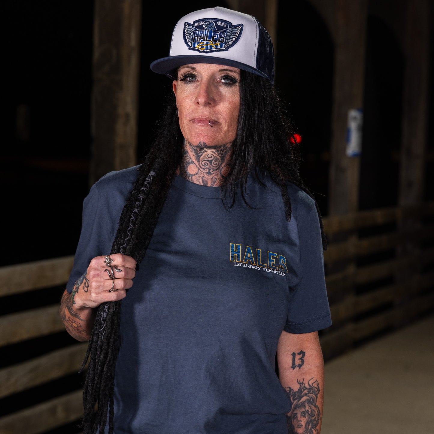 Anchors Aweigh Unisex Tee Shirt by Hales Speed Shop