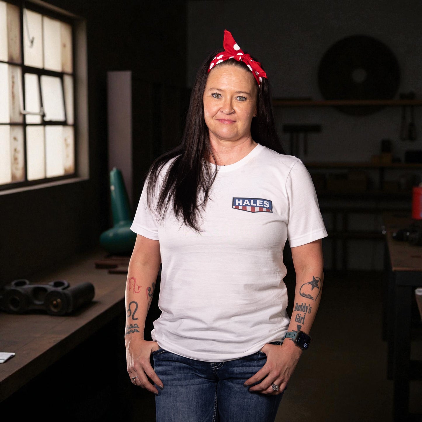 Rosie the Riveter Unisex Tee Shirt by Hales Speed Shop