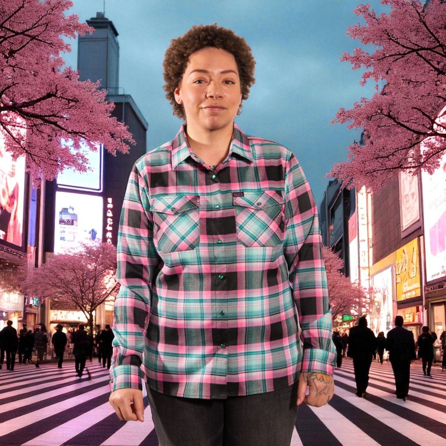 The Geisha Women's Flannel by Hales Speed Shop