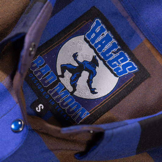 The Bad Moon Men's Flannel by Hales Speed Shop