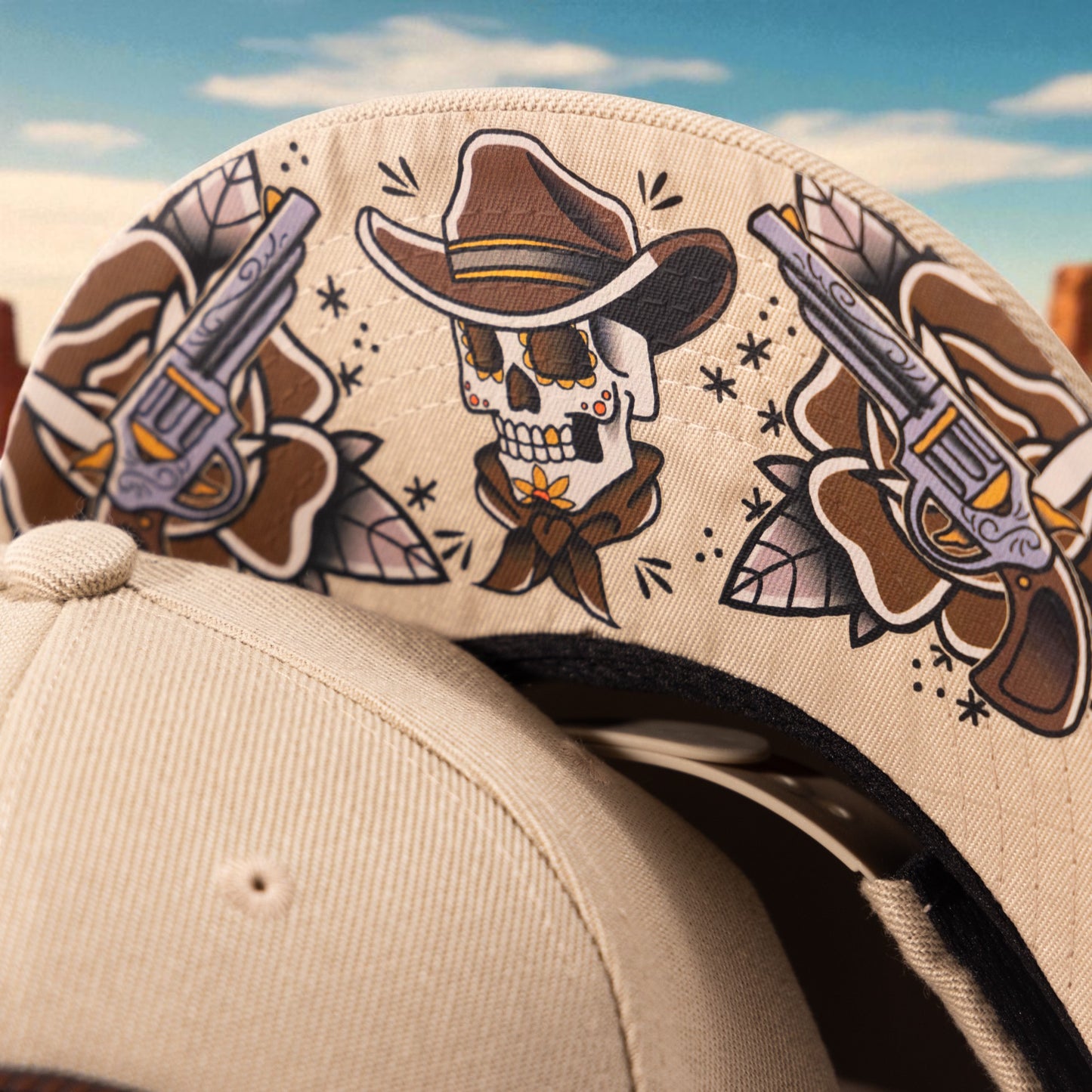 The Caballero Flat Bill Trucker by Hales Speed Shop