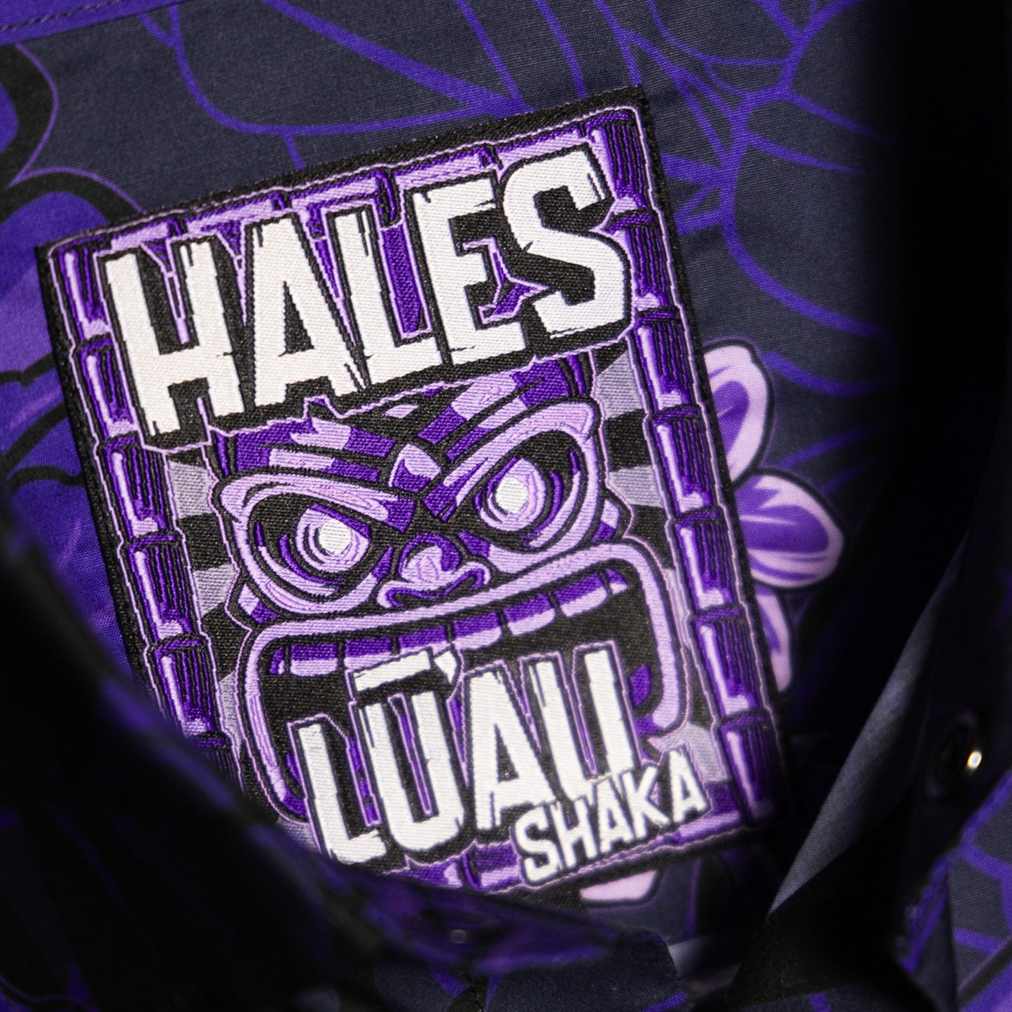 Lu'au Shaka - Purple & Black by Hales Speed Shop