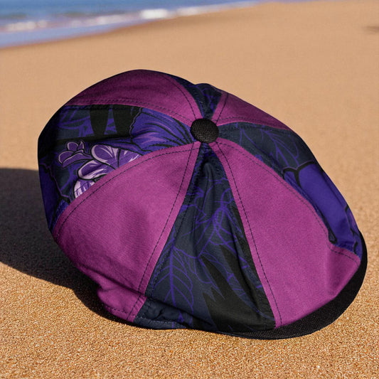 The "Purple Luau" Patchwork Newsboy Hales Speed Shop X FunkyBrims Collab