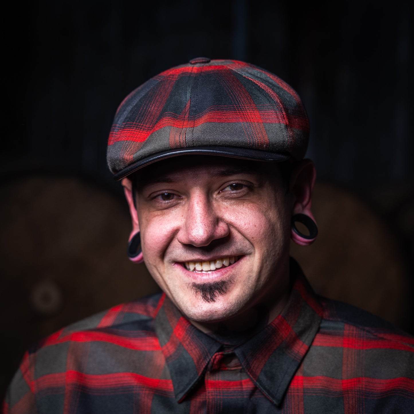 The Springwood Slasher Flannel Newsboy Hales Speed Shop X FunkyBrims Collab (with Pin)