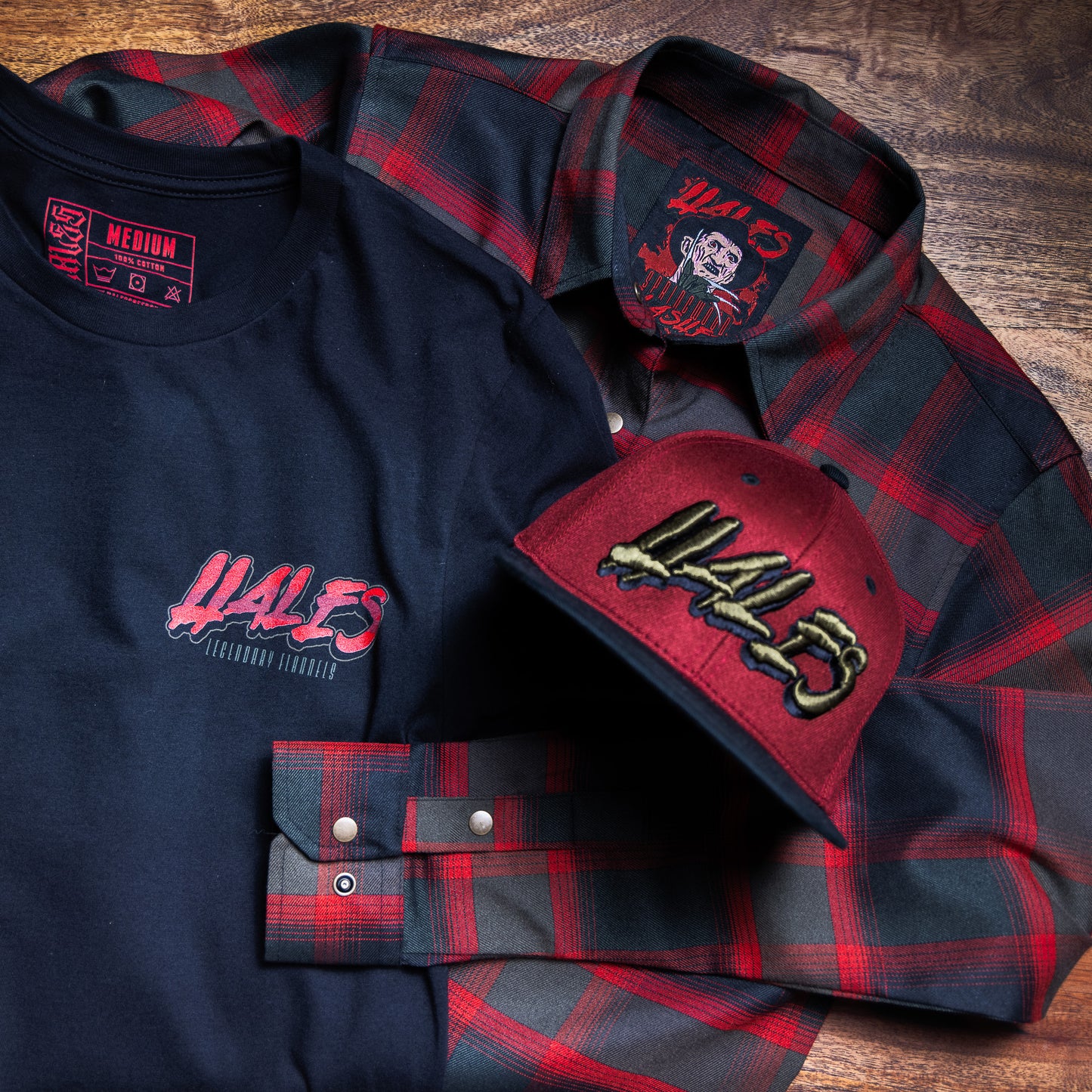 The Springwood Slasher Flat Bill Trucker by Hales Speed Shop