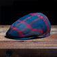The Springwood Slasher Flannel Flat Cap Hales Speed Shop X FunkyBrims Collab (with Pin)