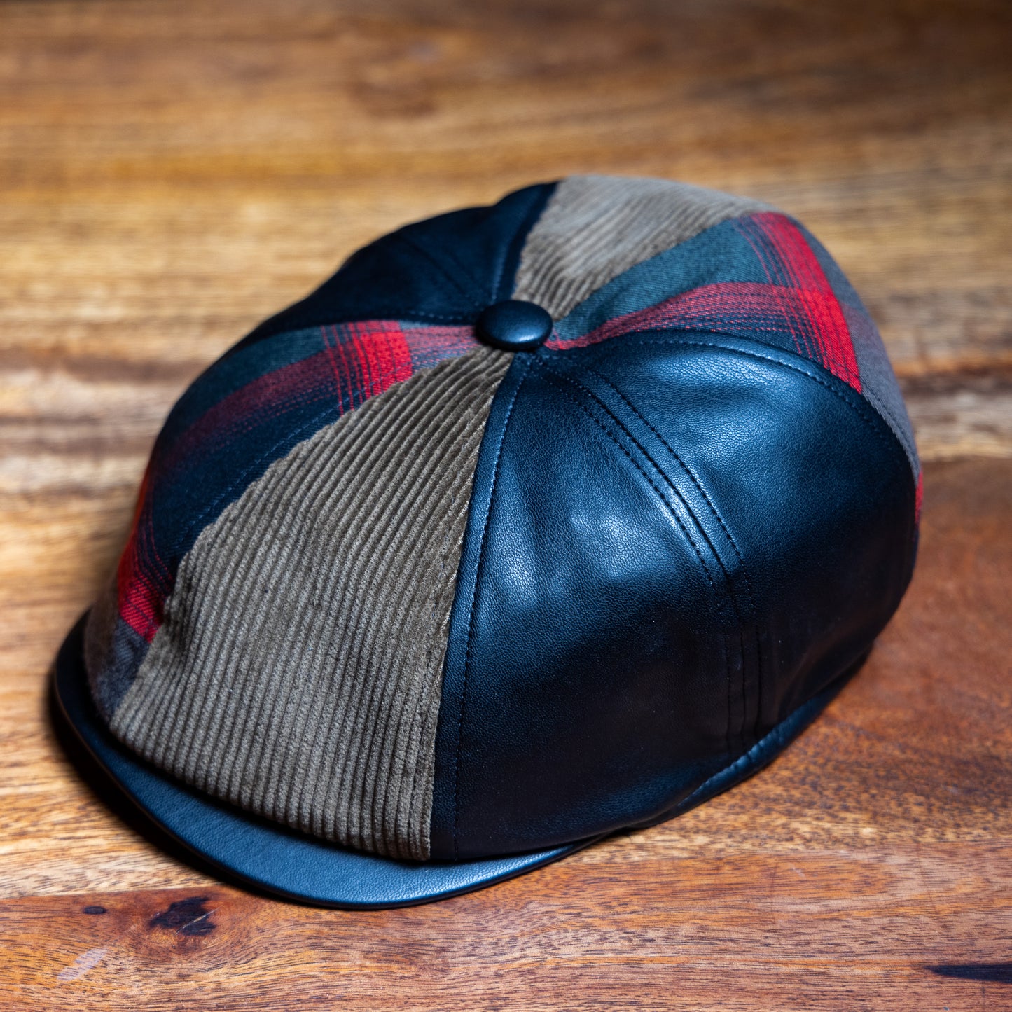 The Springwood Slasher Patchwork Newsboy Hales Speed Shop X FunkyBrims Collab (with Pin)