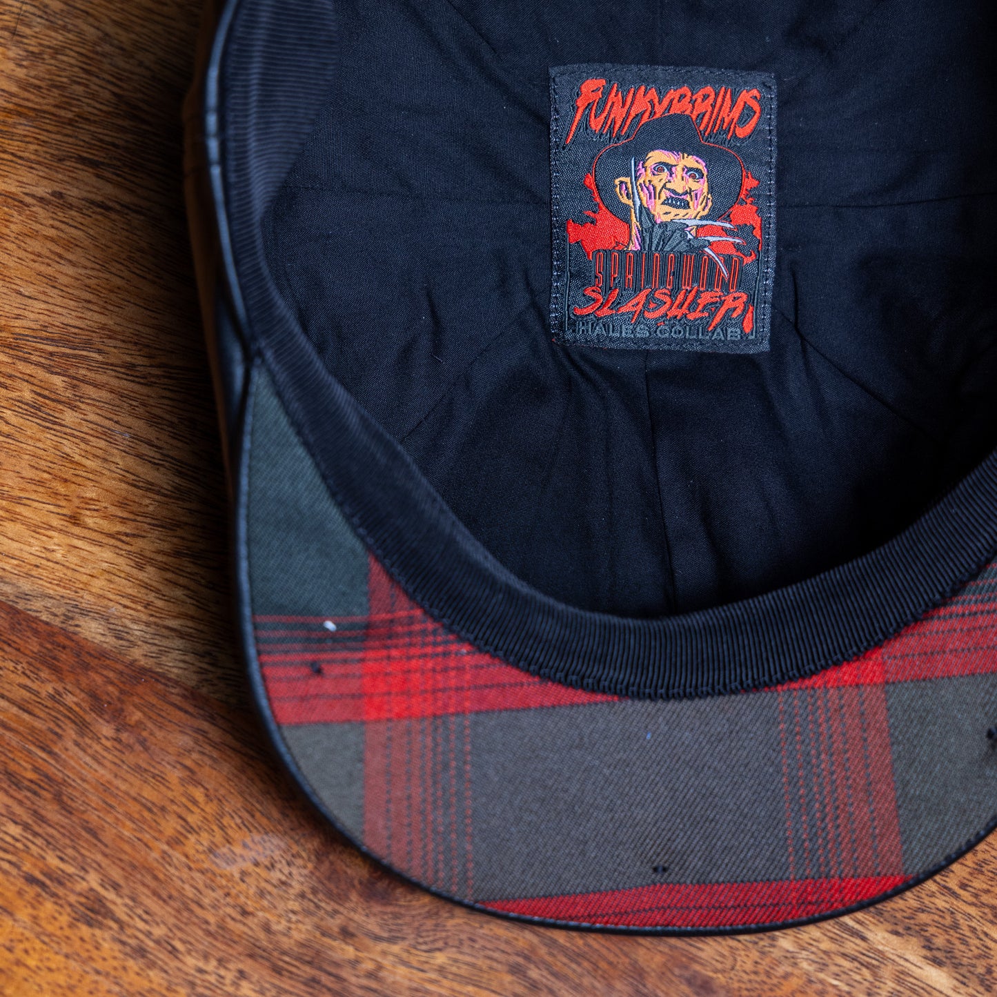 The Springwood Slasher Patchwork Newsboy Hales Speed Shop X FunkyBrims Collab (with Pin)