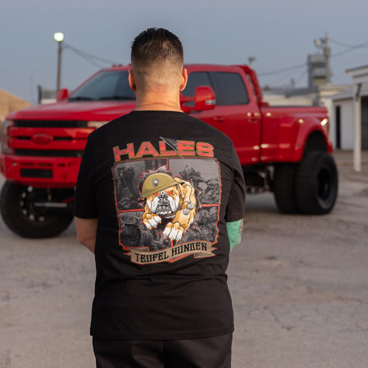 Teufel Hunden Unisex Tee Shirt by Hales Speed Shop
