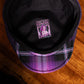 The Live Wire Purple Tweed Flat Cap Hales Speed Shop X FunkyBrims Collab (with Pin)