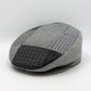 The Patchwork Gray Flat Cap by Hologramme Paris