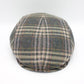 The "Green Plaid" Wool Pub Cap by Hologramme Paris