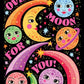 Over the Moon Greeting Card