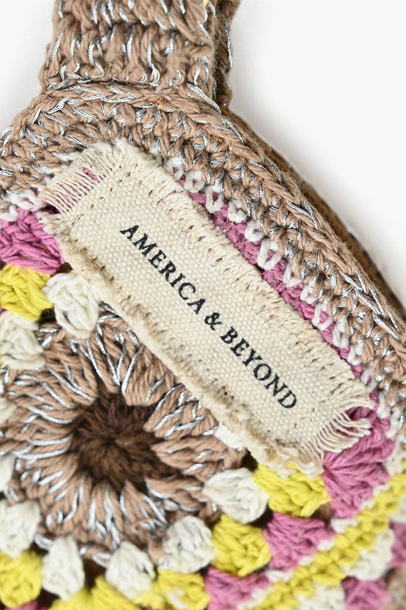 Gold Handmade Crochet Bags