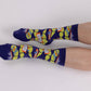 Bookworm Small Crew Socks