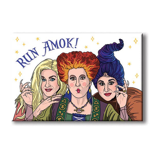 Run Amok Hocus Pocus Magnet