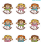 Baby Powder Doll Scratch & Sniff Stickers