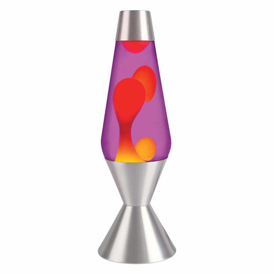 16.3" Yellow & Purple Lava Lamp