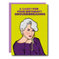 The Devil Wears Prada Birthday Greeting Card