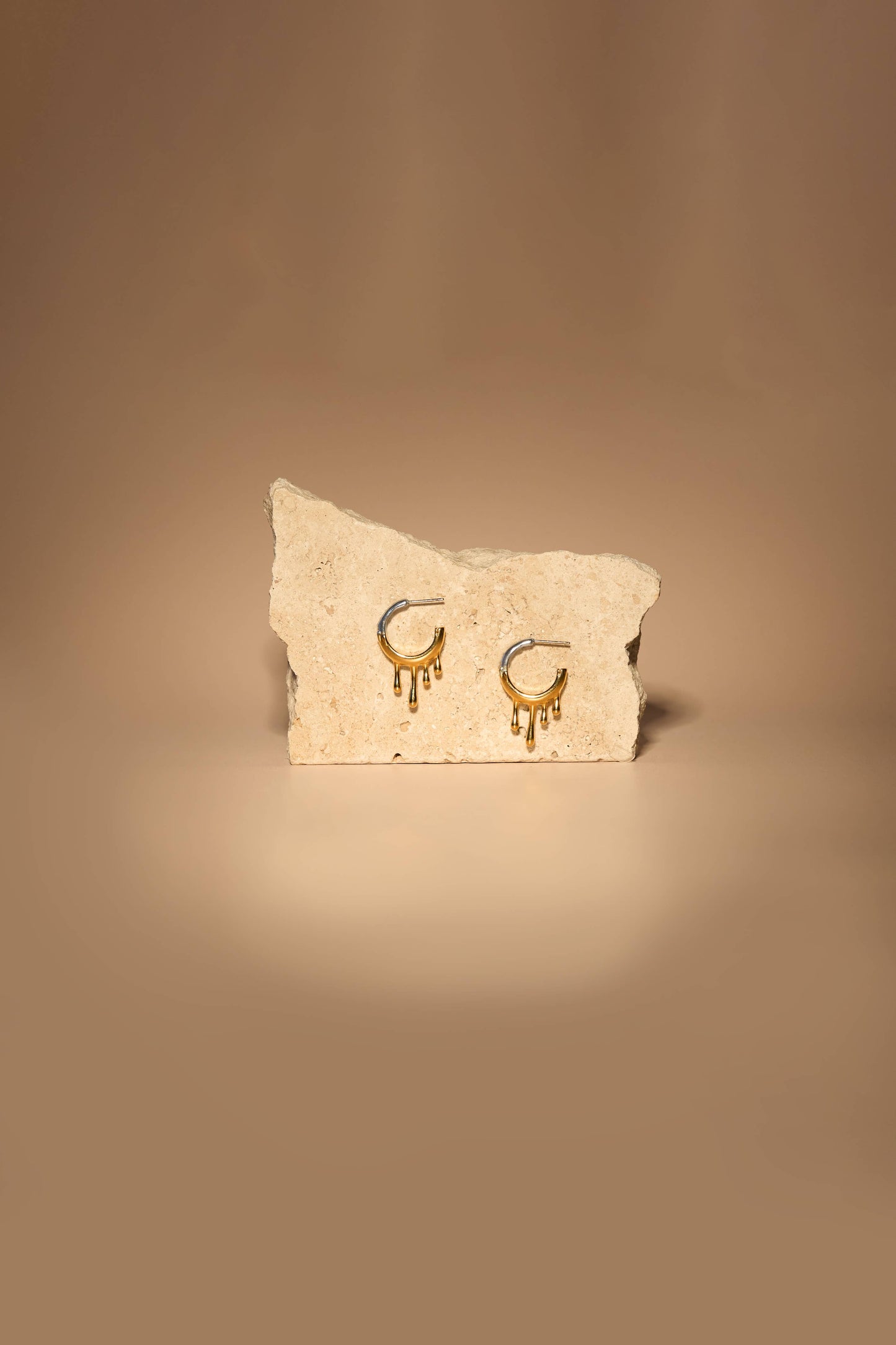 Rain Hoops: Gold Plated