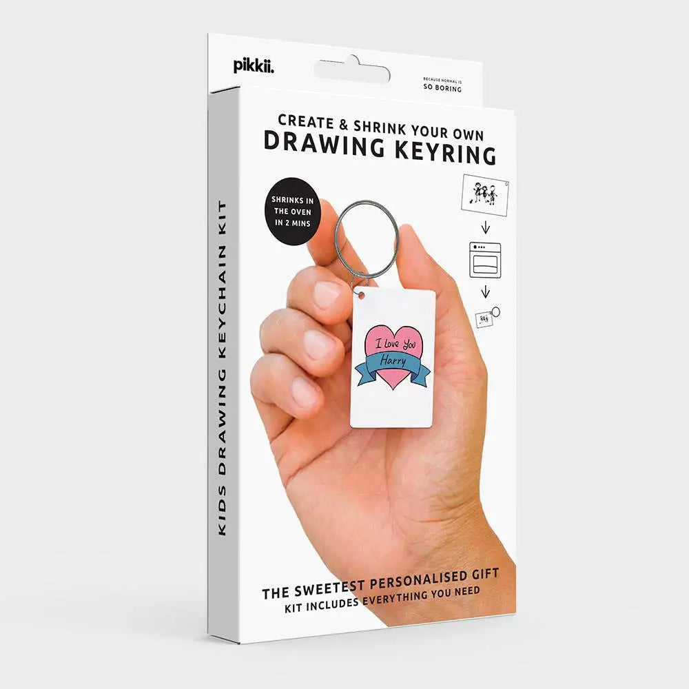 Pikki Drawing Keyring