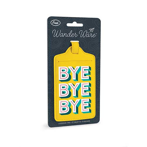 Bye Bye Luggage Tag