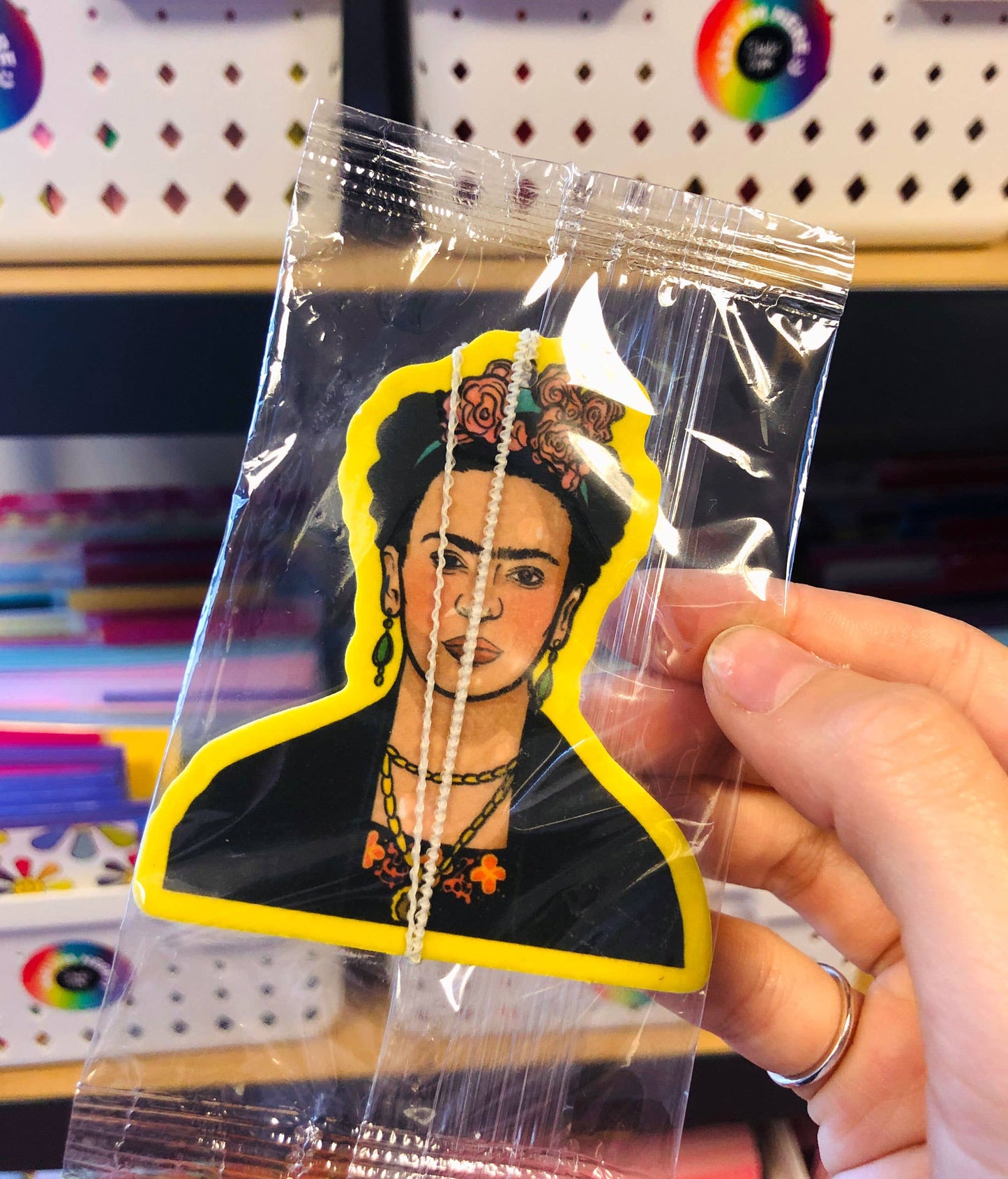 Frida Kahlo Viva La Vida Mango Air Freshener