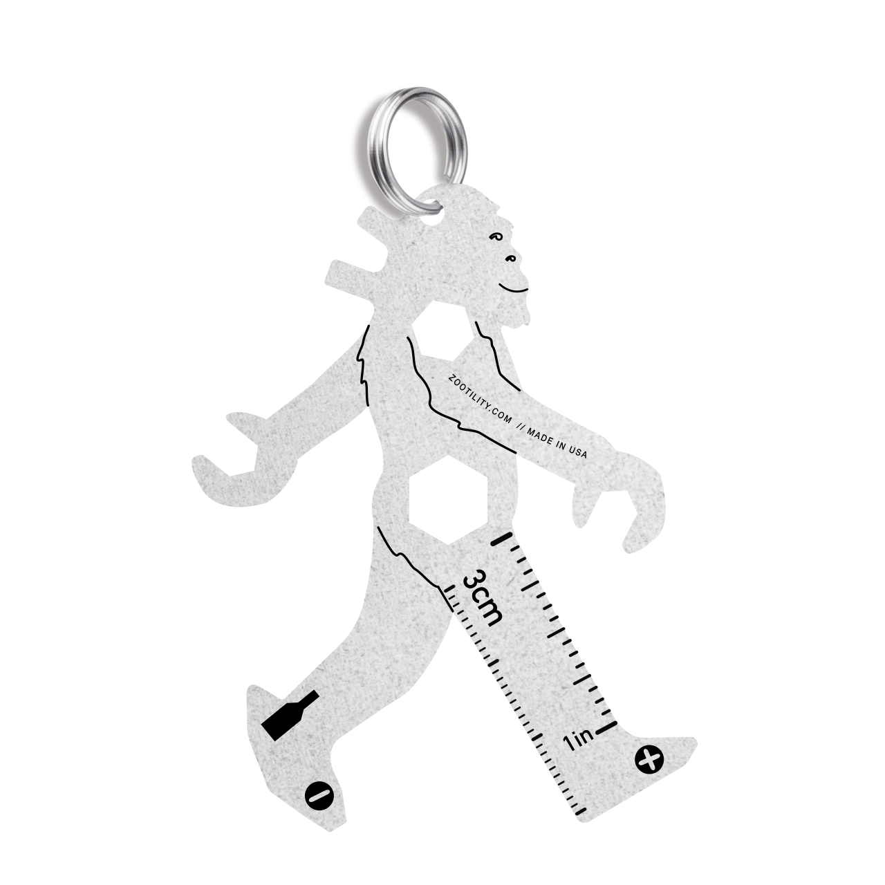 Bigfoot 11-in-1 Keychain Multi-Tool