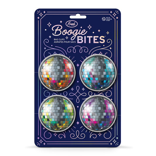 Boogie Bites Disco Ball Bag Clips