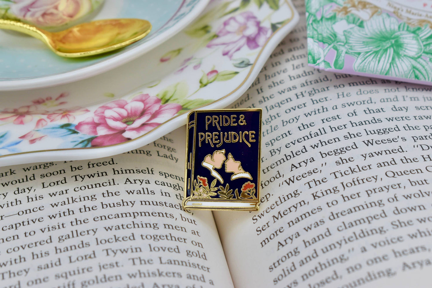 Pride and Prejudice Enamel Pin