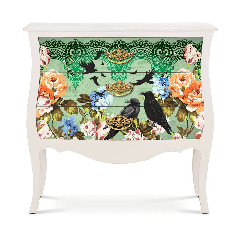 Redesign with Prima Decoupage Paper Cece Retrogarden 19"x30"