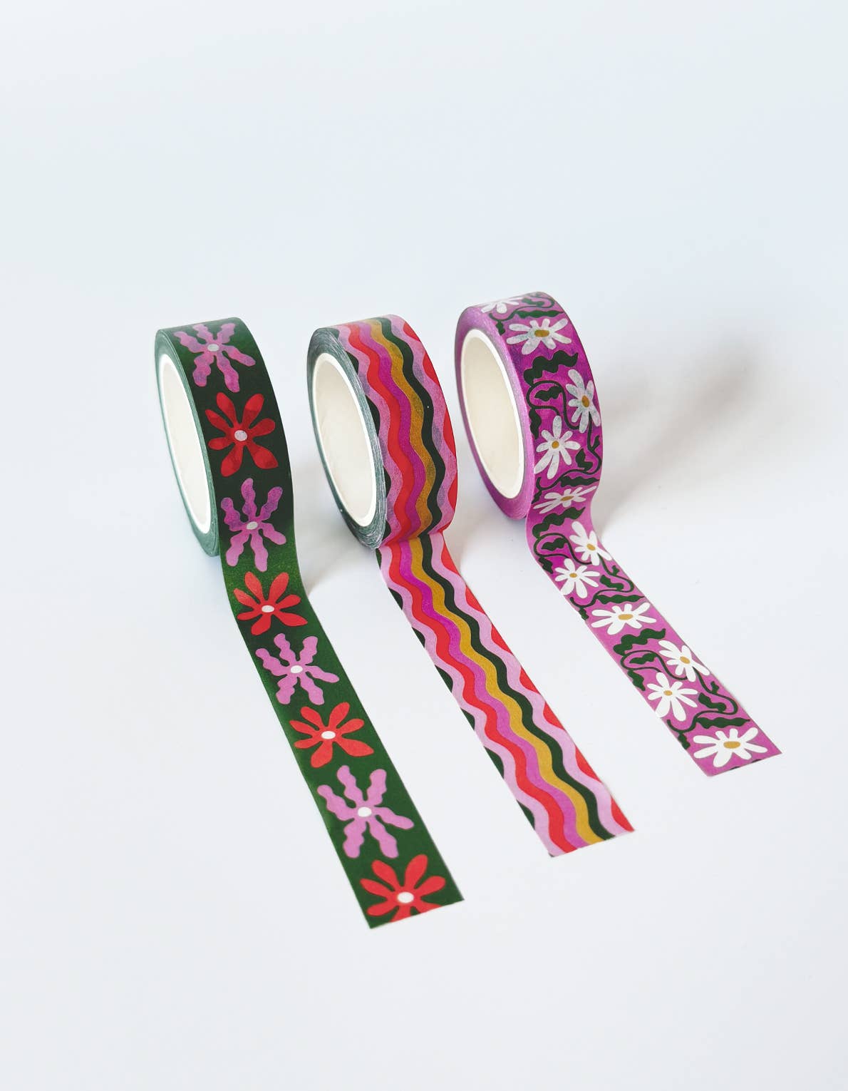 Wavy Daisy Washi Tape