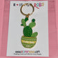 Plant Keychain Cactus Keychains Southwestern Gifts for Women