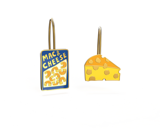 Mac & Cheese Earrings