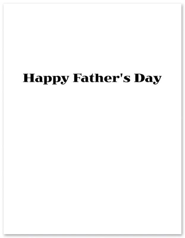 You're The Coolest Dad Blues Brothers Father's Day Card