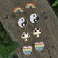 Retro Icons Post Earrings Set