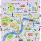 250 Piece London Map Jigsaw Puzzle and Poster