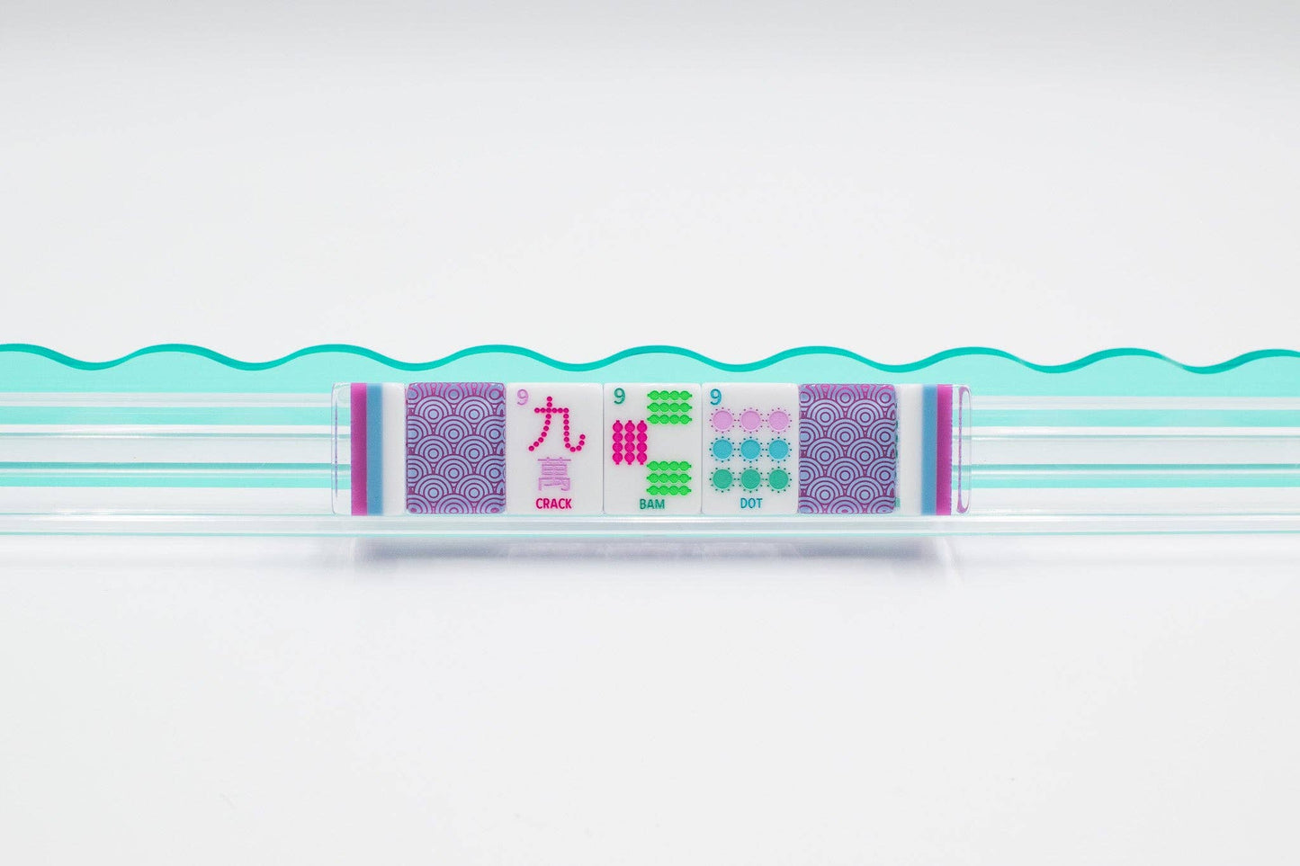 Crystal Confetti Purple | Mahjong with a Sprinkle of Color