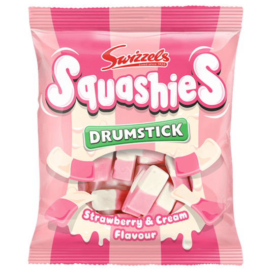 Swizzels Squashies Strawberry & Cream (Imported from UK)