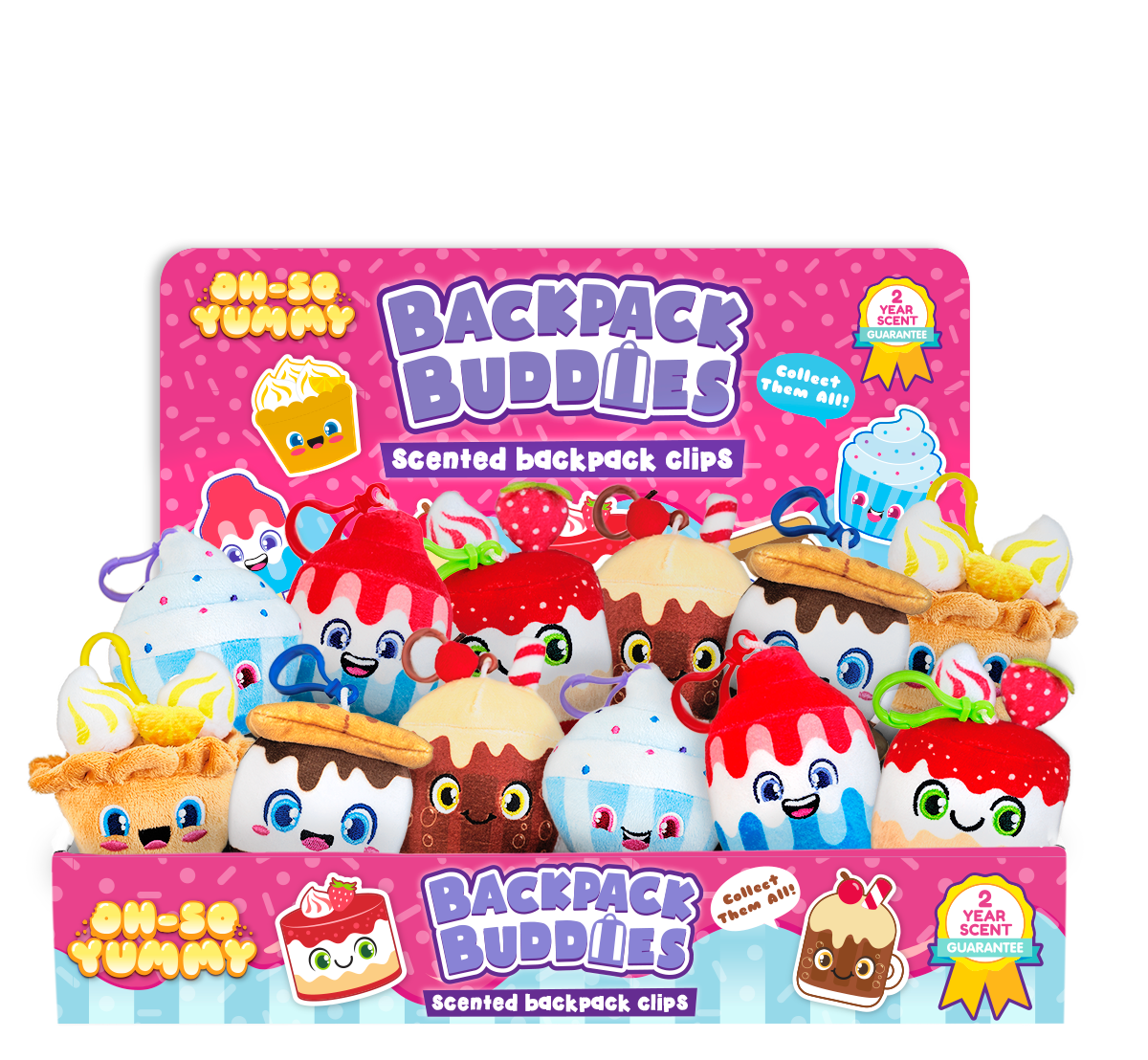Oh So Yummy Dessert Shop Plush Backpack Buddies