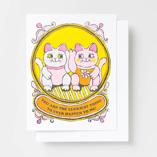 Love & Anniversary Risograph Card