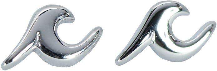 Pura Vida Silver Wave Stud