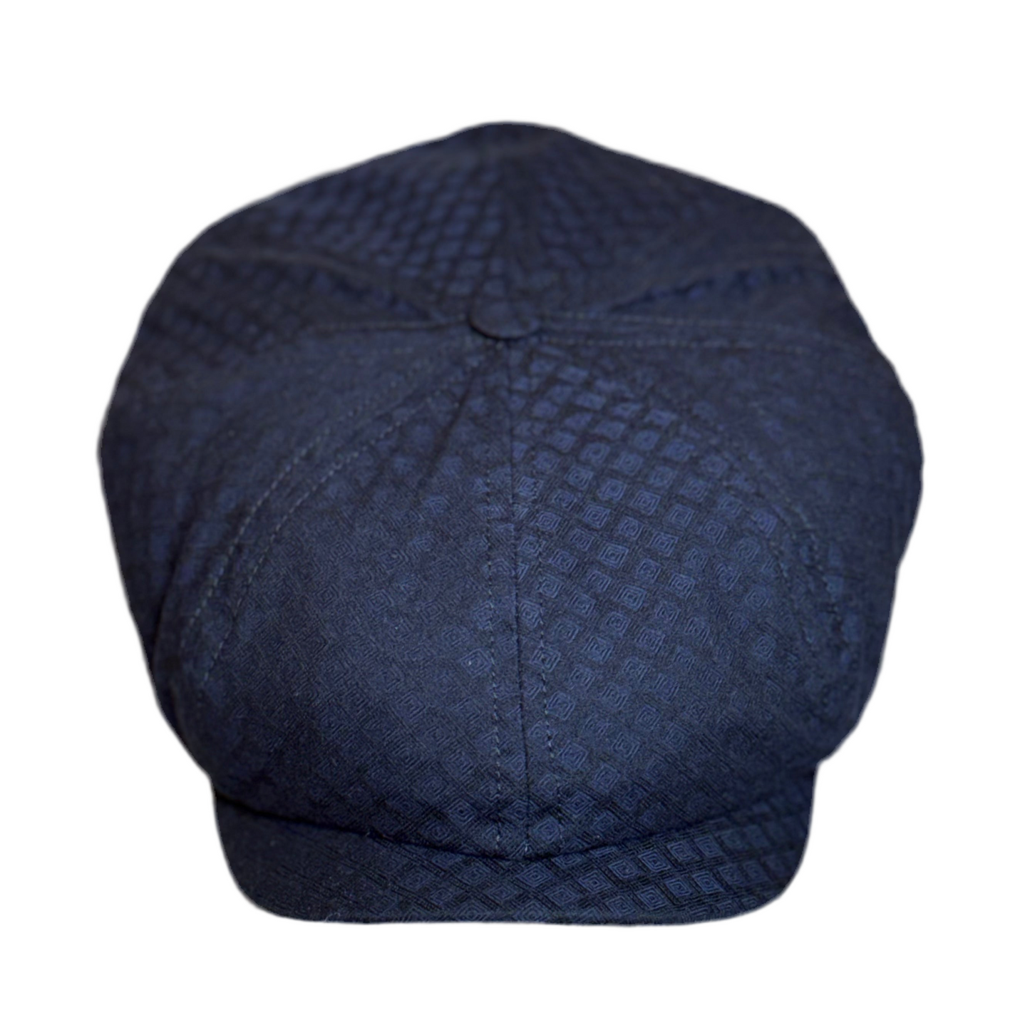 Diamond Print "Brooklyn" Newsboy - Blue Dragon Scales by Laird Hatters