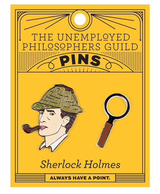 Holmes & Magnifying Glass Pins