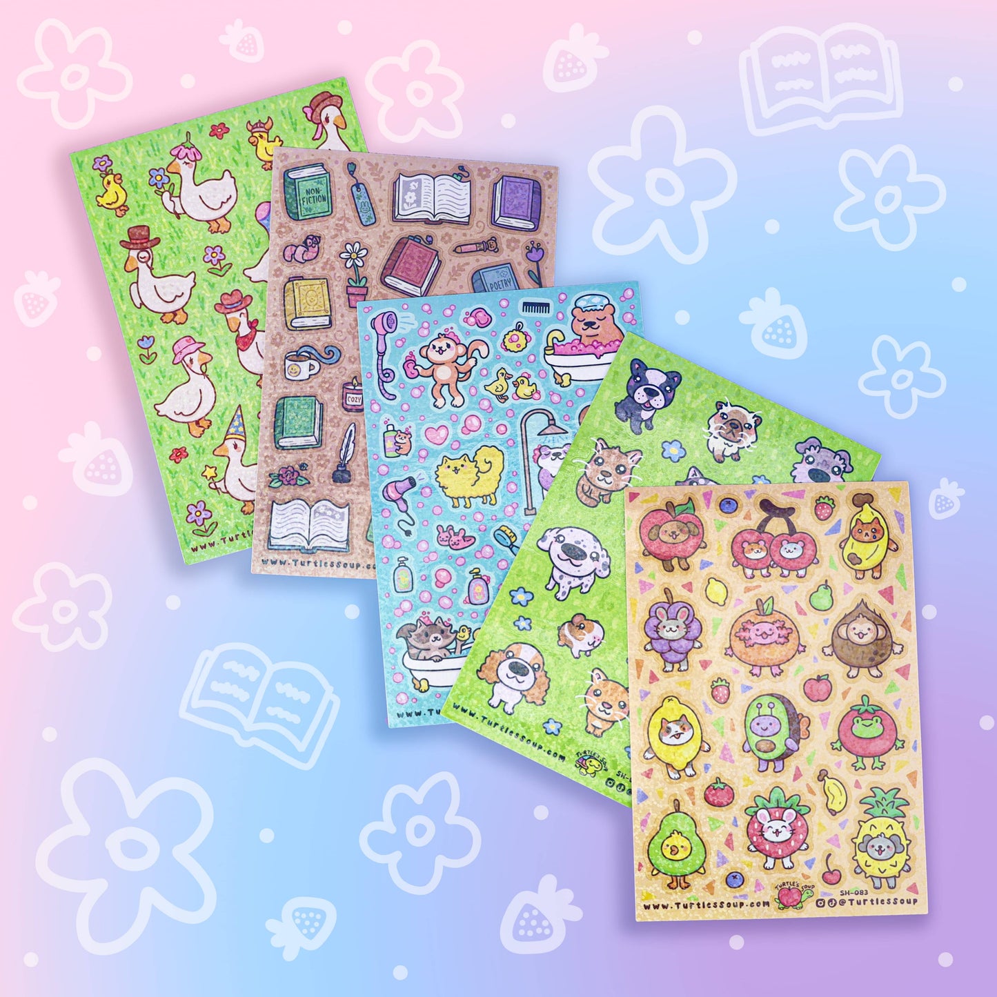 Fruit Friends Sticker Sheet