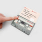 Cassette Tape Greeting - Record Your Own