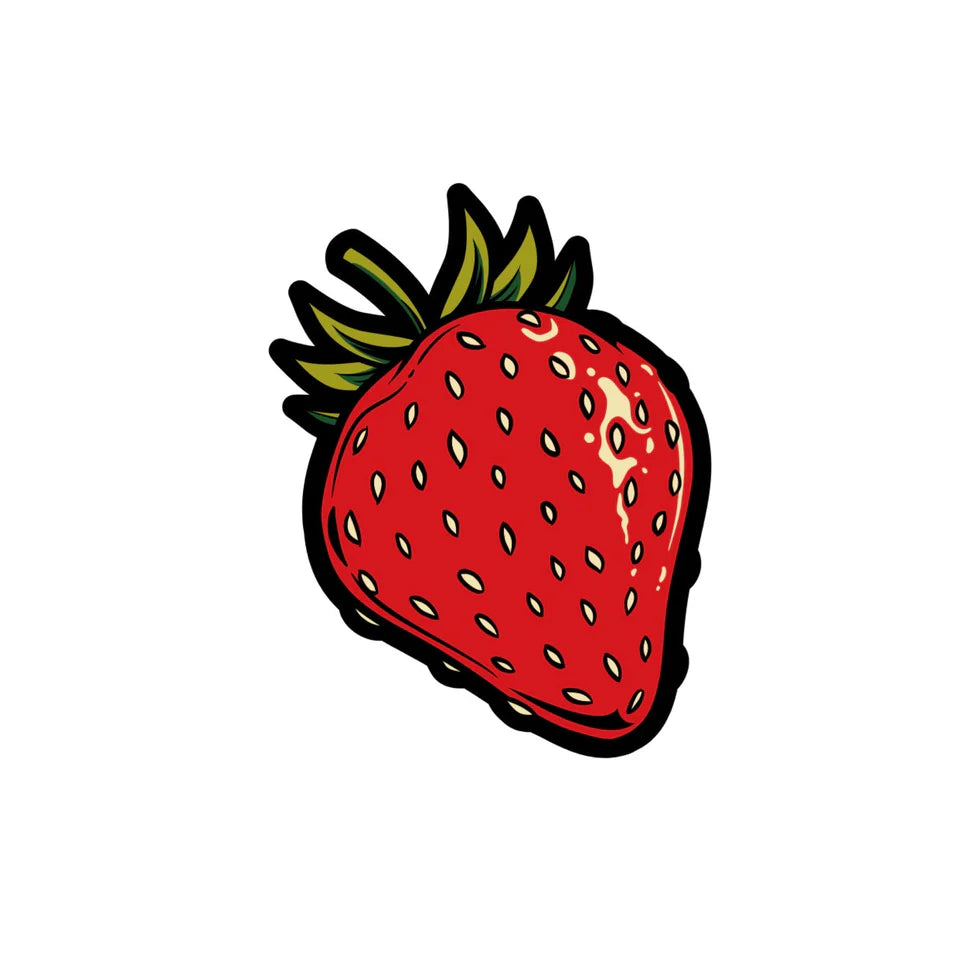 The Strawberry Cap Pin by Boston Scally Co.